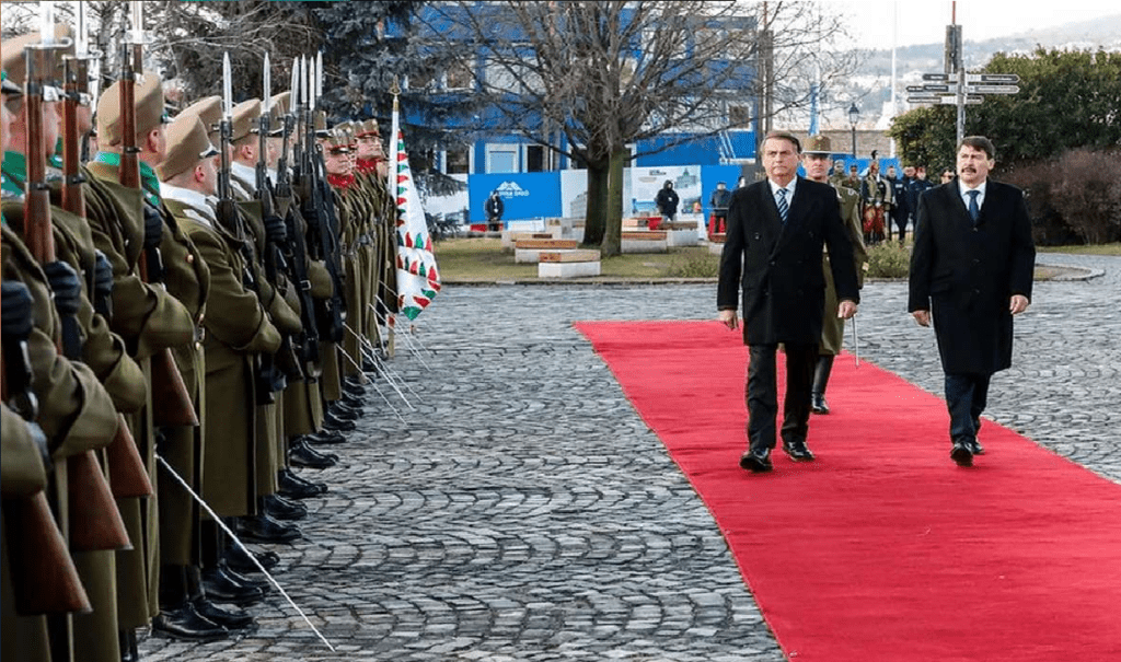 Bolsonaro é o primeiro chefe de Estado brasileiro a visitar Hungria