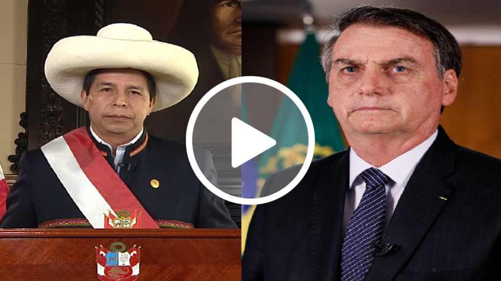 "Tudo superado", diz Presidente Bolsonaro sobre atritos com Castillo