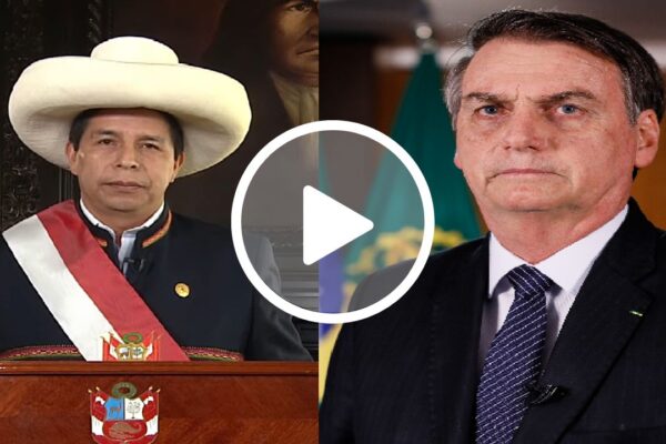 "Tudo superado", diz Presidente Bolsonaro sobre atritos com Castillo