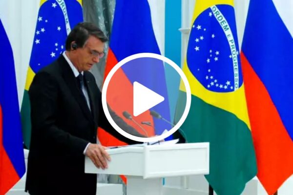 Bolsonaro se pronuncia e fala em defesa de Brasileiros que estão na Ucrânia