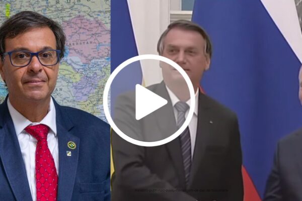 Ministro: "Putin não ouviu mensagem de paz de Bolsonaro"