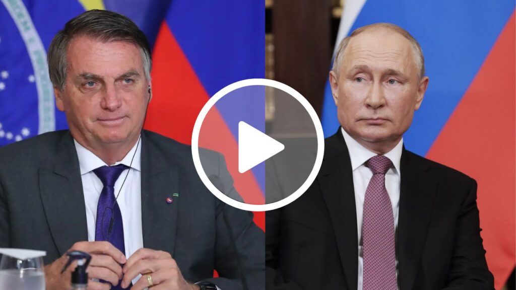 Presidente Bolsonaro rebate Fake News de que falou com Putin no domingo