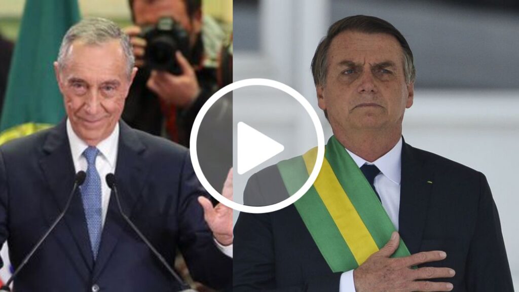Presidente de Portugal envia mensagem à Bolsonaro e lamenta tragédia provocada pelas chuvas