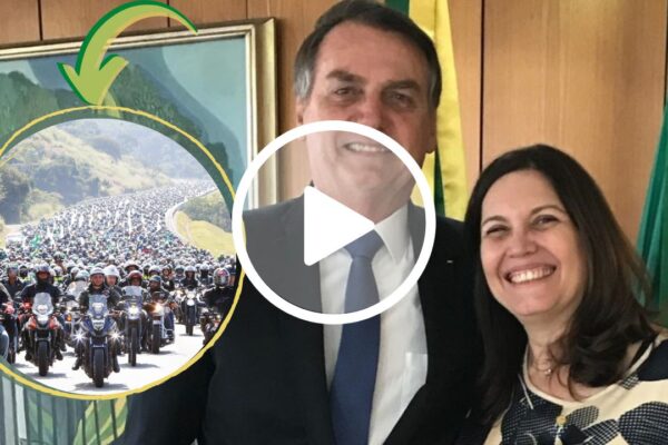 Bia Kicis: "Motociata mostra que o povo quer estar com Bolsonaro e apoia-lo"