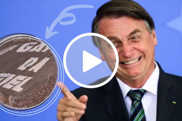 Presidente Bolsonaro compartilha imagem e ironiza Gaviões da Fiel