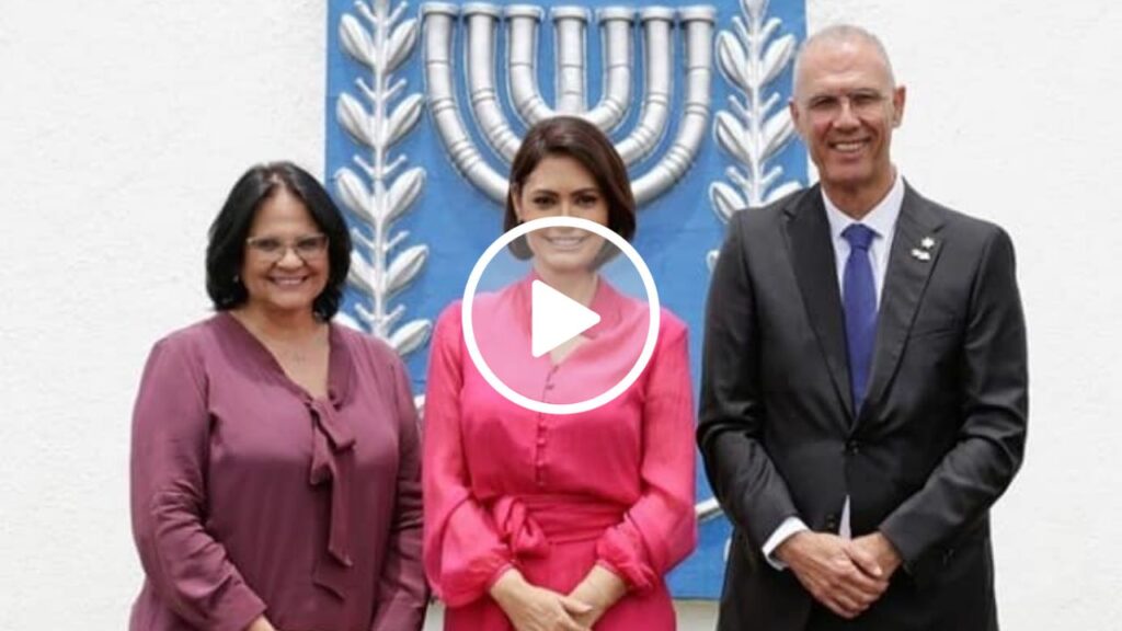 Michelle Bolsonaro visita Israel com Damares Alves e outros pastores
