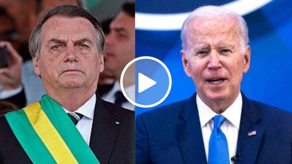 Presidente Bolsonaro e Joe Biden planejam primeiro encontro nos EUA